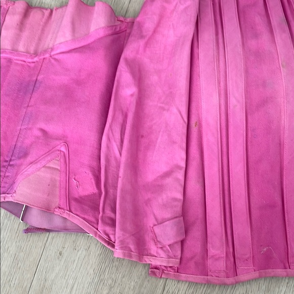 Vintage Camp Size 34 Underbust Magenta Pink Corset Girdle with Removable Straps - Picture 8 of 9